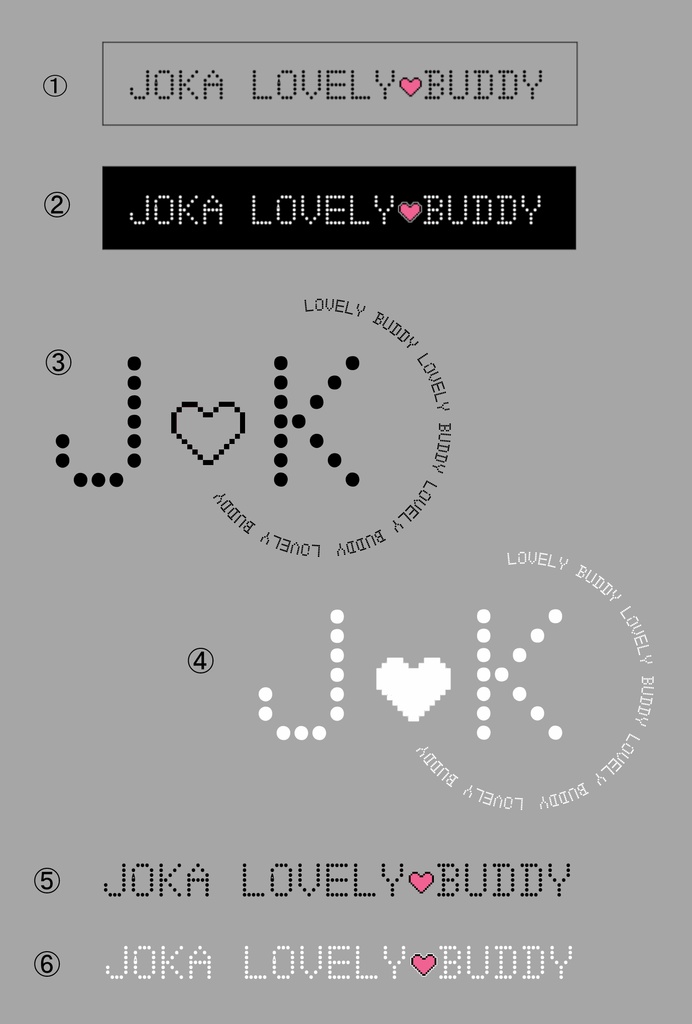 JOKA　LOVELY　BUDDY　ロゴ
