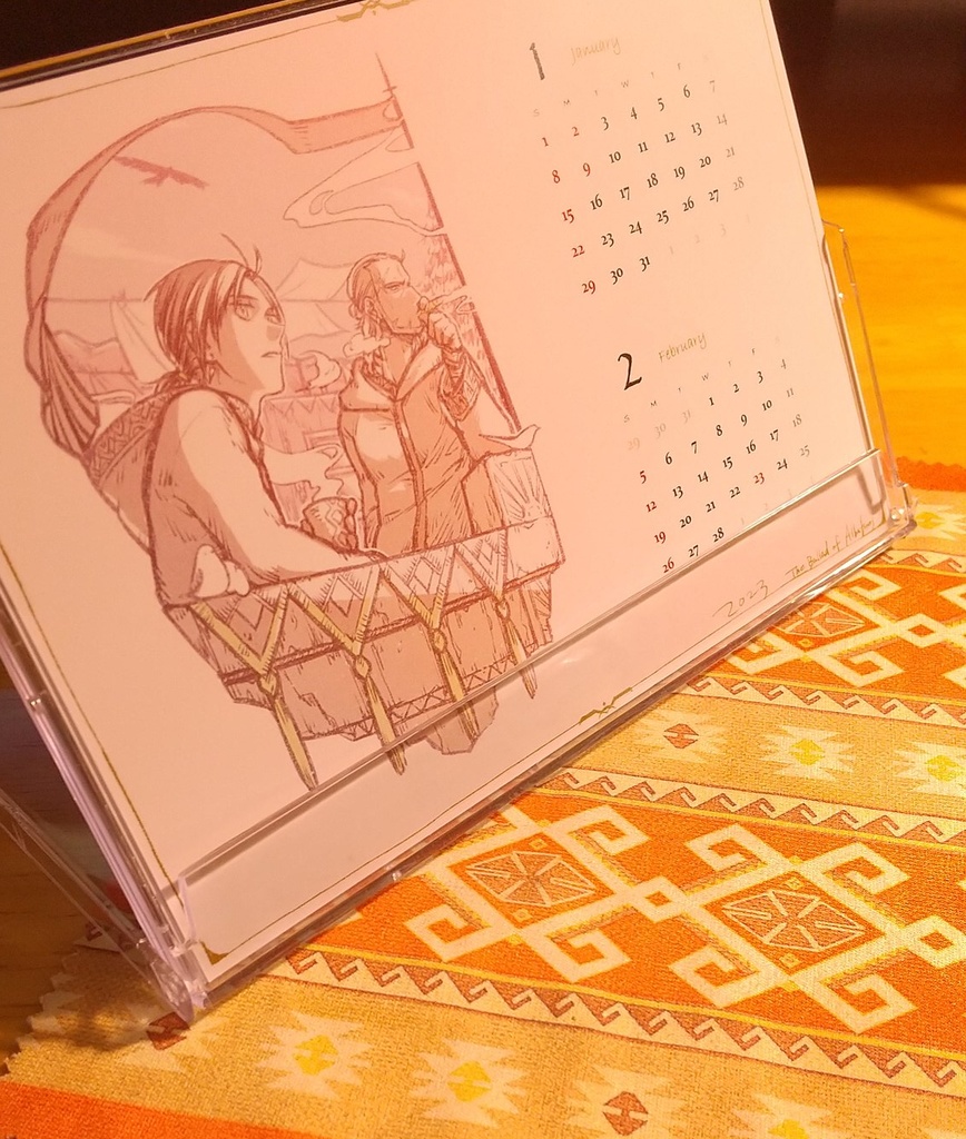 卓上カレンダー2023