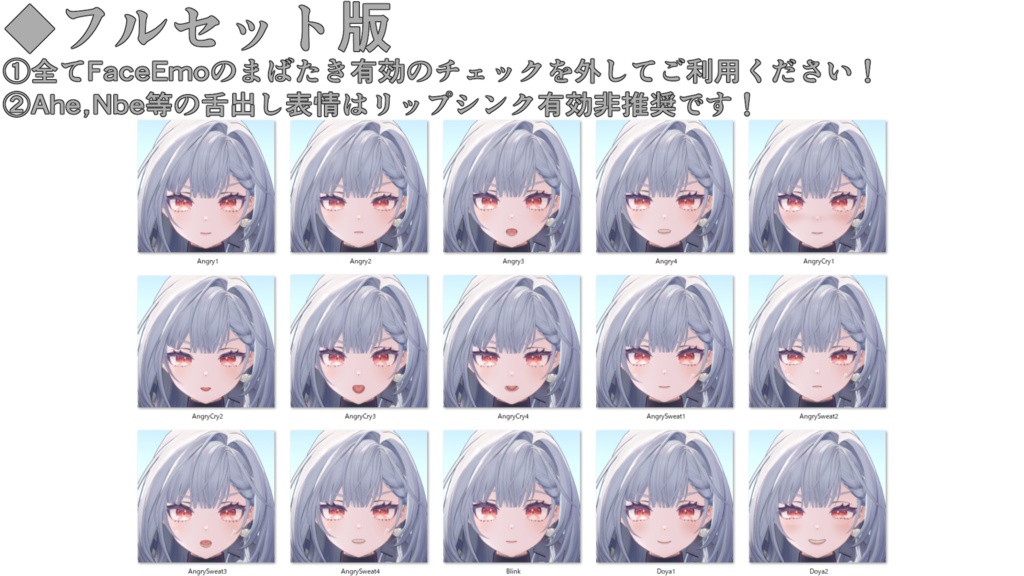 SALE!【テルミ/Telmy専用】動く!テルミちゃん表情セット