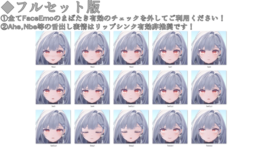 SALE!【テルミ/Telmy専用】動く!テルミちゃん表情セット