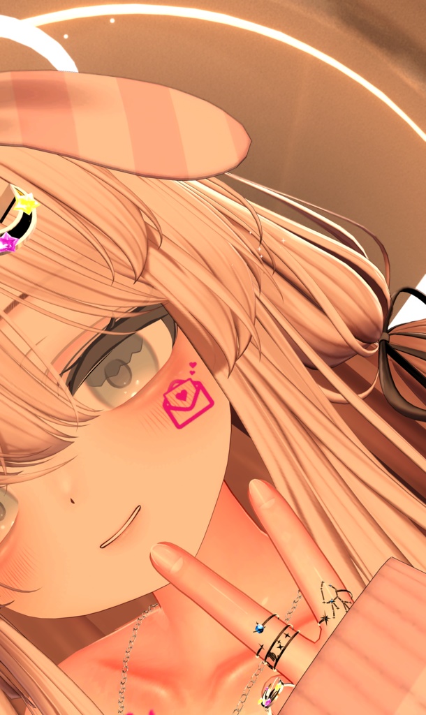 SALE!【VRChat想定】Heart Invite Tatto