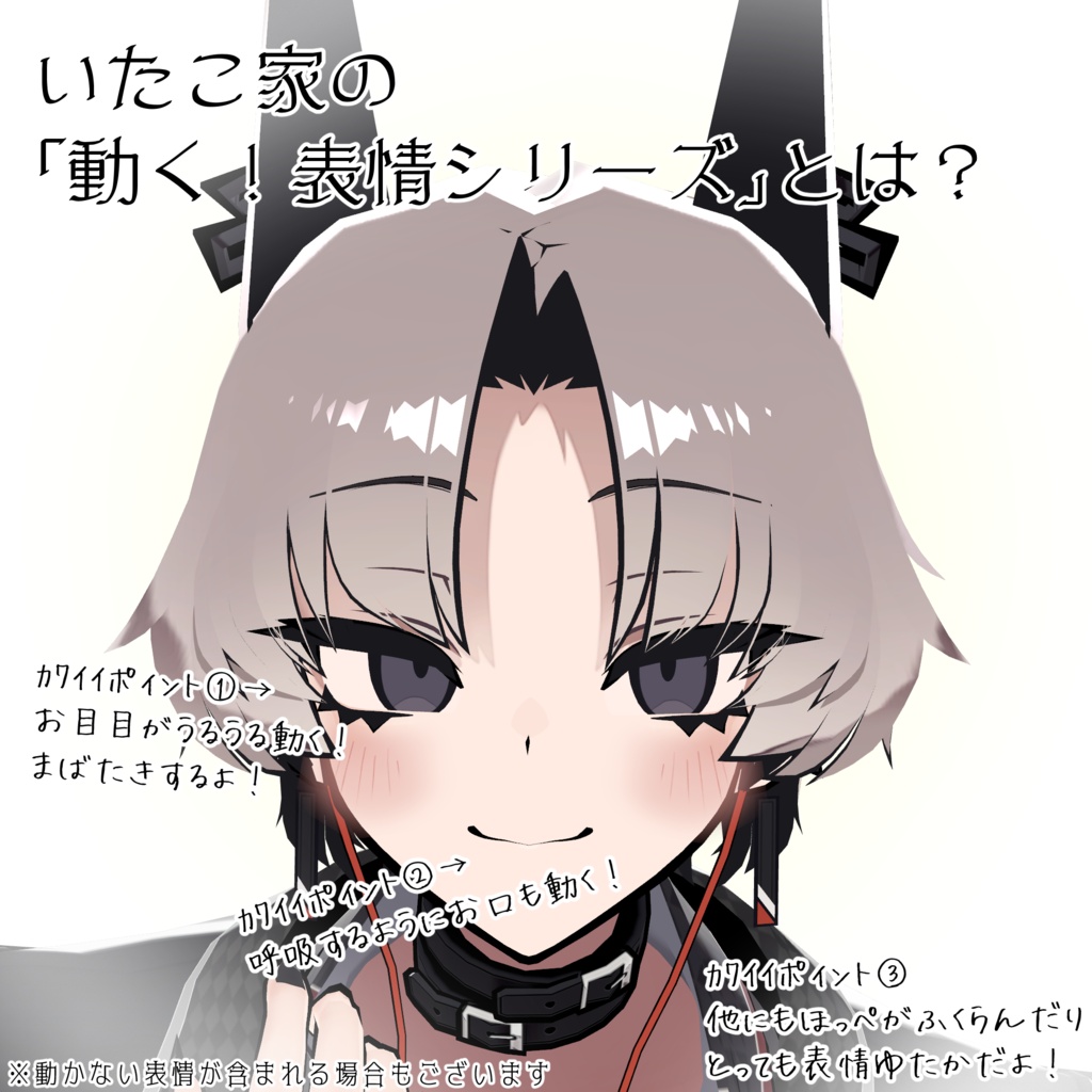 SALE!【SiuSiu専用】動く!SiuSiuちゃん表情セット