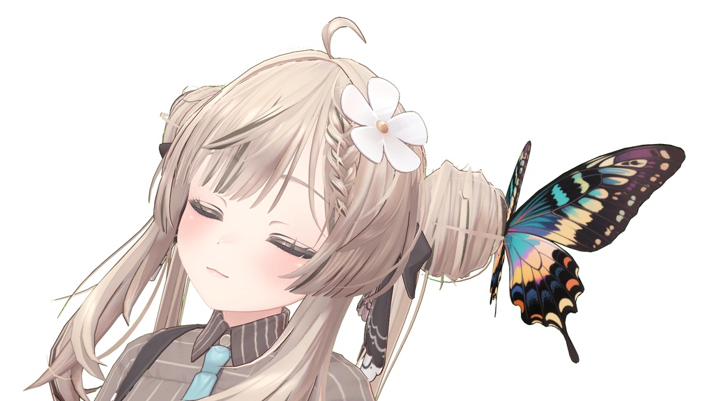 どこにでもチョイ足しできるシンプルなアゲハ蝶の羽