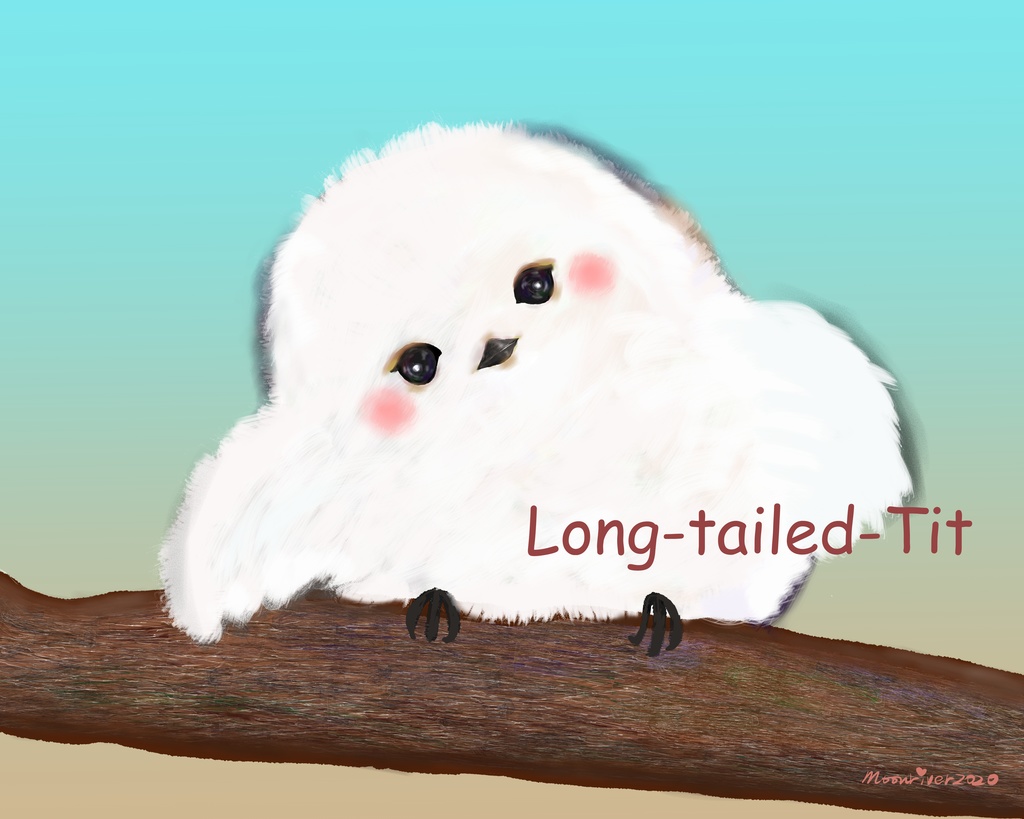 シマエナガ トートバッグ