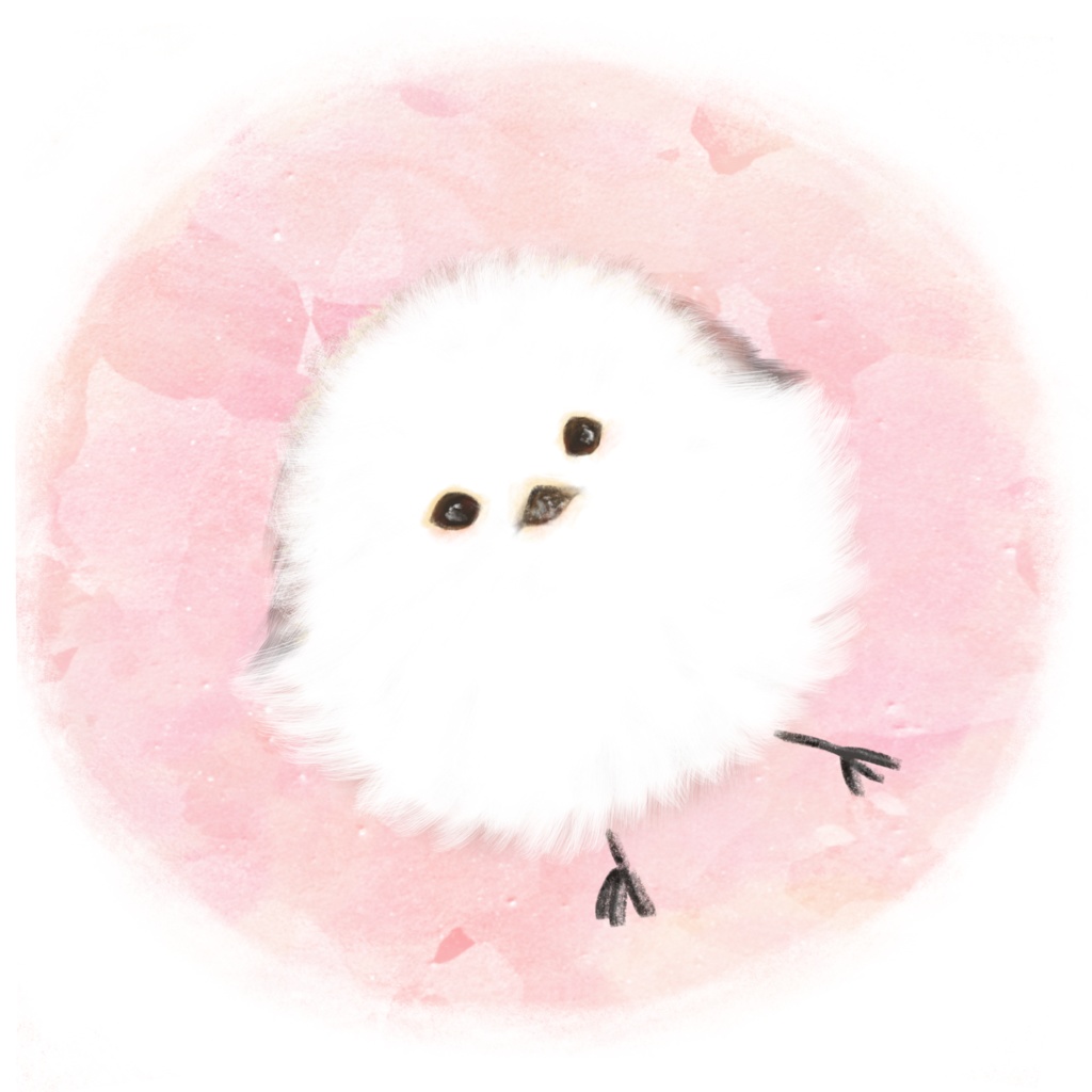 モフモフまんまるシマエナガトートバッグ S・M・L ¥1,900~2,730