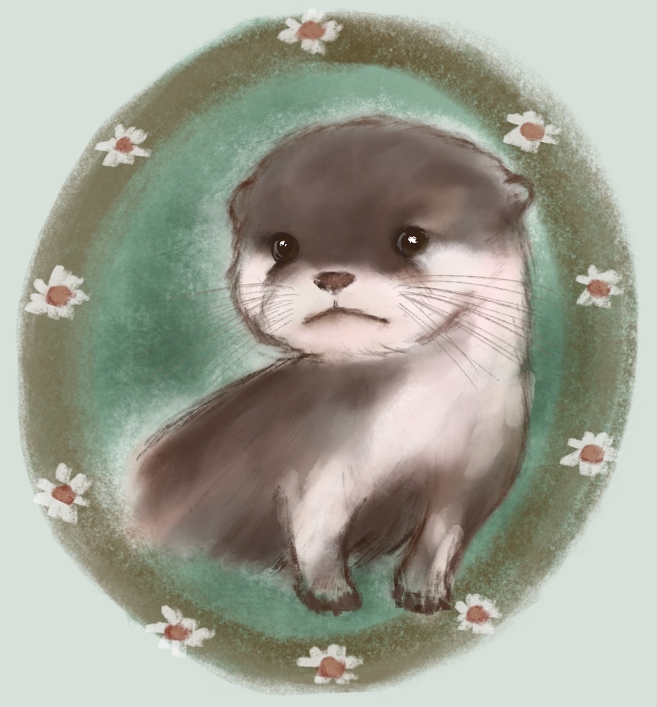 コツメカワウソ赤ちゃん トートバッグL・M・S