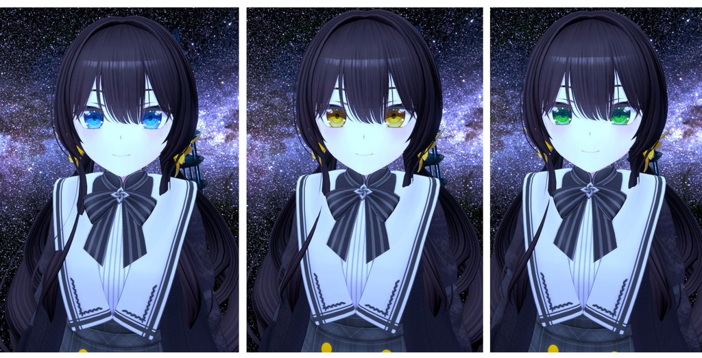 まとめたバージョンを販売しましたので12月31日に非表示にします。 非表示にするとダウンロード出来なくなるのでダウンロードお願いします。連翹ちゃん用 神聖な瞳テクスチャ(eye texture) 9枚