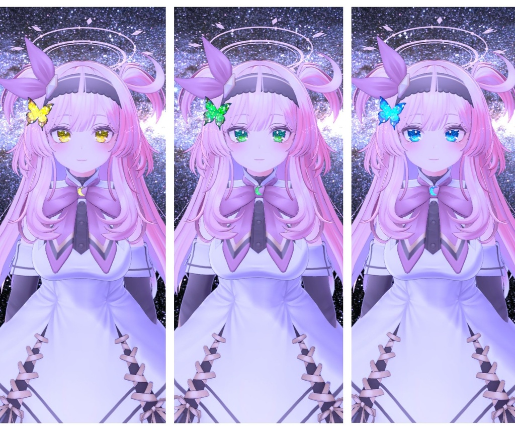 神聖な瞳テクスチャ セレスティアちゃん用 9枚 マヌカちゃん、竜胆ちゃん用 17枚 瑞希ちゃん、ルルネちゃん、リリカちゃん、真央さん用 16枚