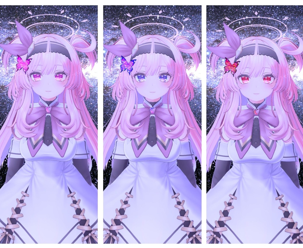 神聖な瞳テクスチャ セレスティアちゃん用 9枚 マヌカちゃん、竜胆ちゃん用 17枚 瑞希ちゃん、ルルネちゃん、リリカちゃん、真央さん用 16枚