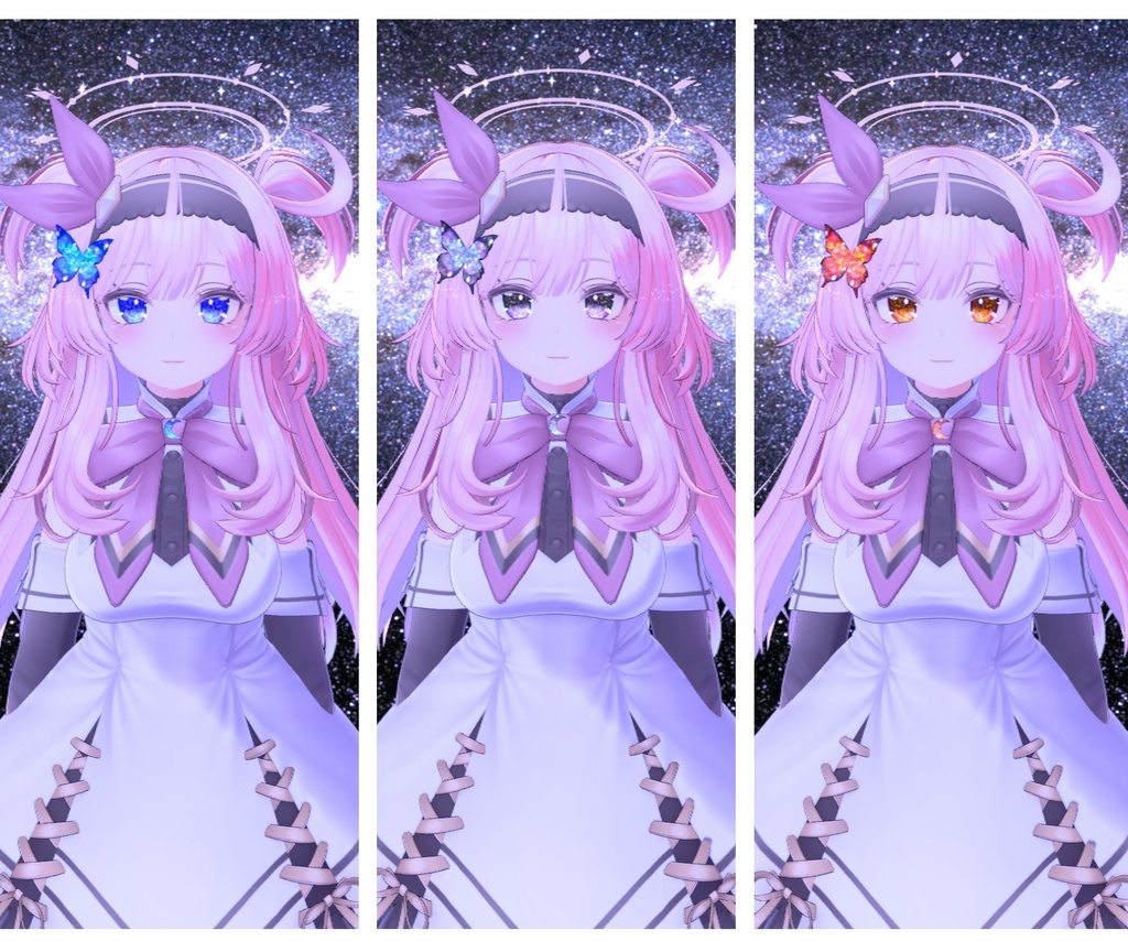 神聖な瞳テクスチャ セレスティアちゃん用 9枚 マヌカちゃん、竜胆ちゃん用 17枚 瑞希ちゃん、ルルネちゃん、リリカちゃん、真央さん用 16枚