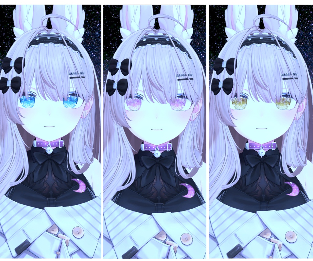 神聖な瞳テクスチャ 桔梗ちゃん用 13枚 龍のヨルちゃん用、エメちゃん用、sioちゃん用、サフィーちゃん用、しなのちゃん用16枚