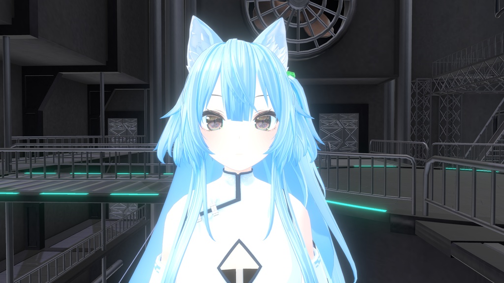 シャオマオ3ちゃん用 神聖な瞳テクスチャ(eye texture) 16枚