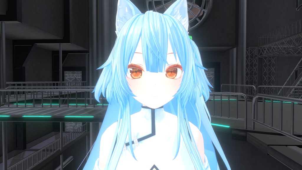 シャオマオ3ちゃん用 神聖な瞳テクスチャ(eye texture) 16枚