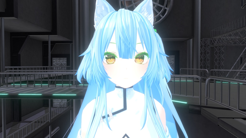 シャオマオ3ちゃん用 神聖な瞳テクスチャ(eye texture) 16枚