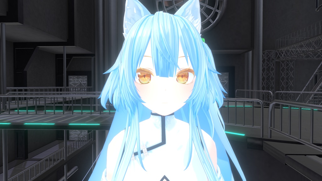 シャオマオ3ちゃん用 神聖な瞳テクスチャ(eye texture) 16枚