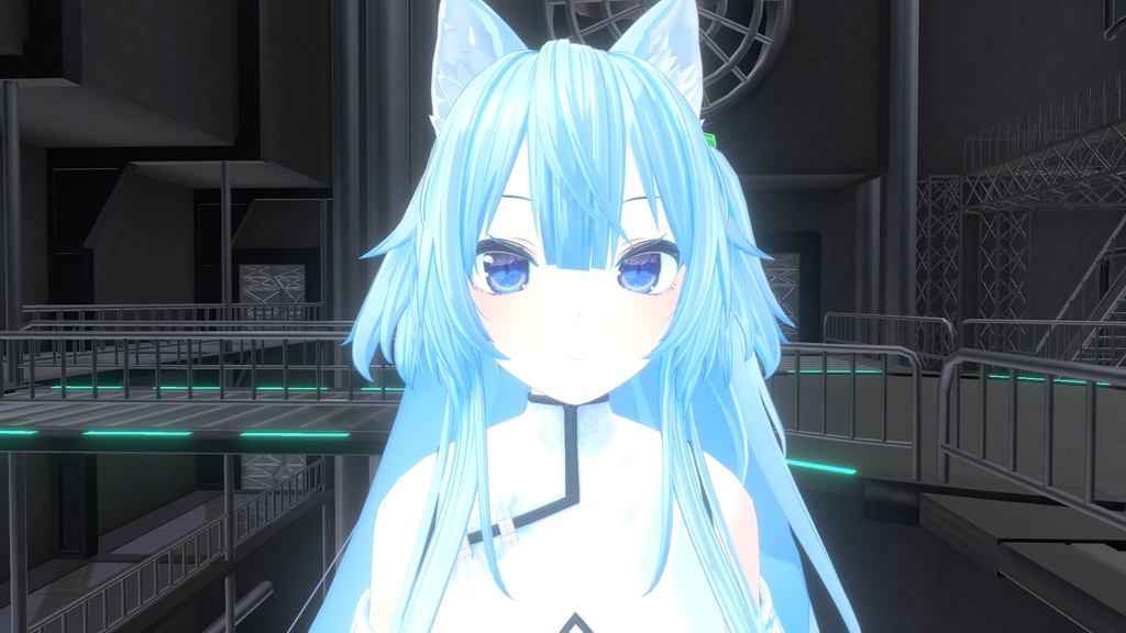 シャオマオ3ちゃん用 神聖な瞳テクスチャ(eye texture) 16枚