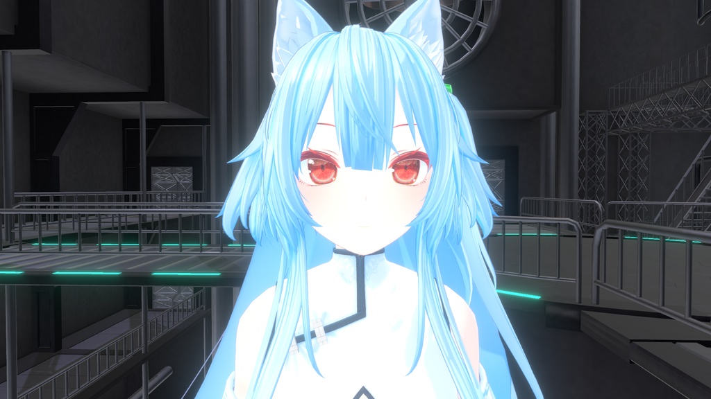 シャオマオ3ちゃん用 神聖な瞳テクスチャ(eye texture) 16枚