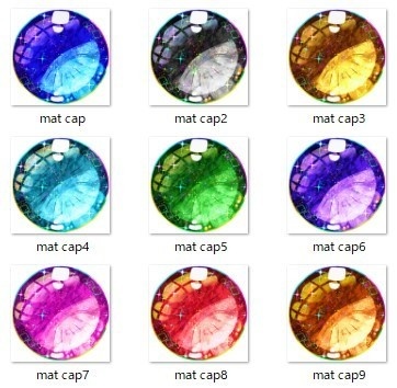 神聖なmat cap 35種類