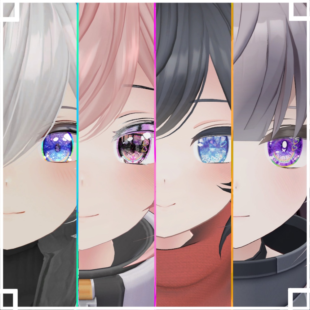 神聖な瞳テクスチャ(eye texture) 53アバター対応