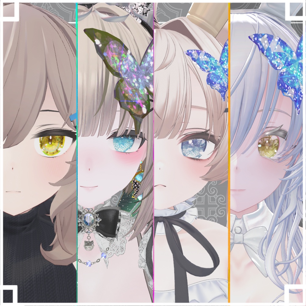 神聖な瞳テクスチャ(eye texture) 53アバター対応