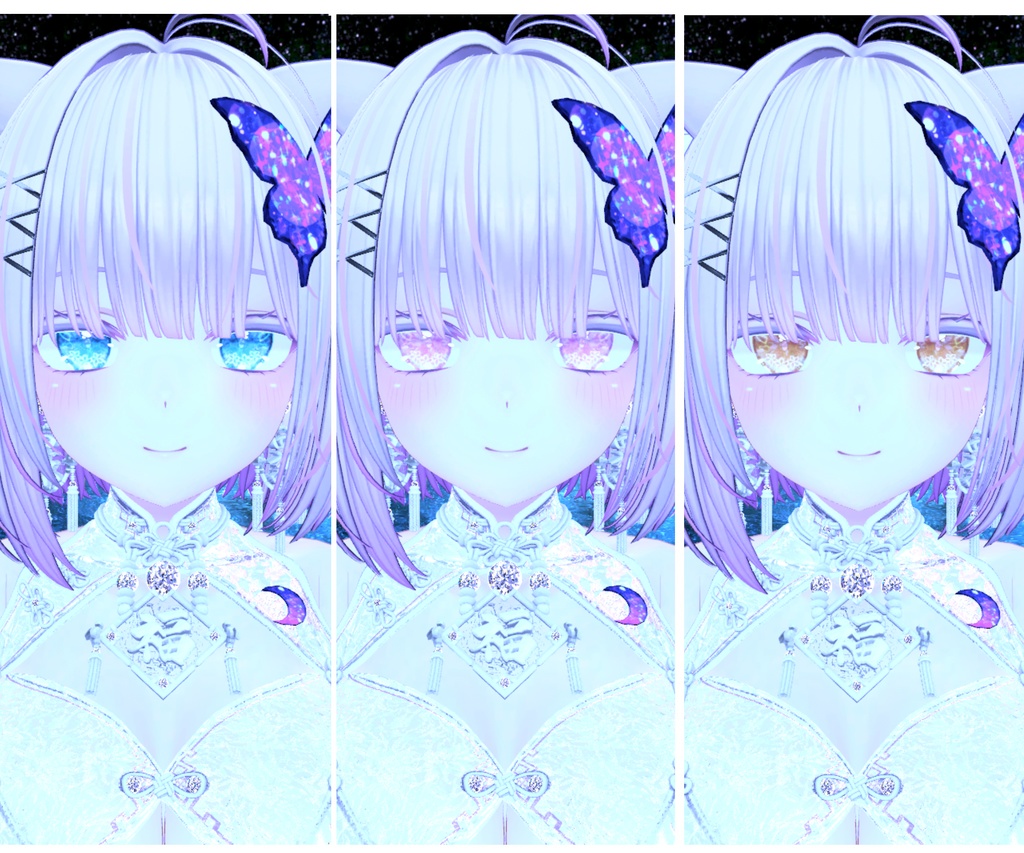 まとめ買い半額! BLACK FRIDAY SALE+50アバター対応記念 神聖な瞳テクスチャ(eye texture) 50アバター対応