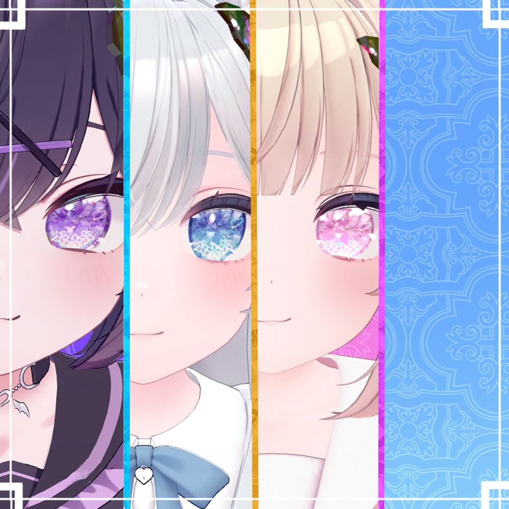 神聖な瞳テクスチャ(eye texture) 50アバター対応