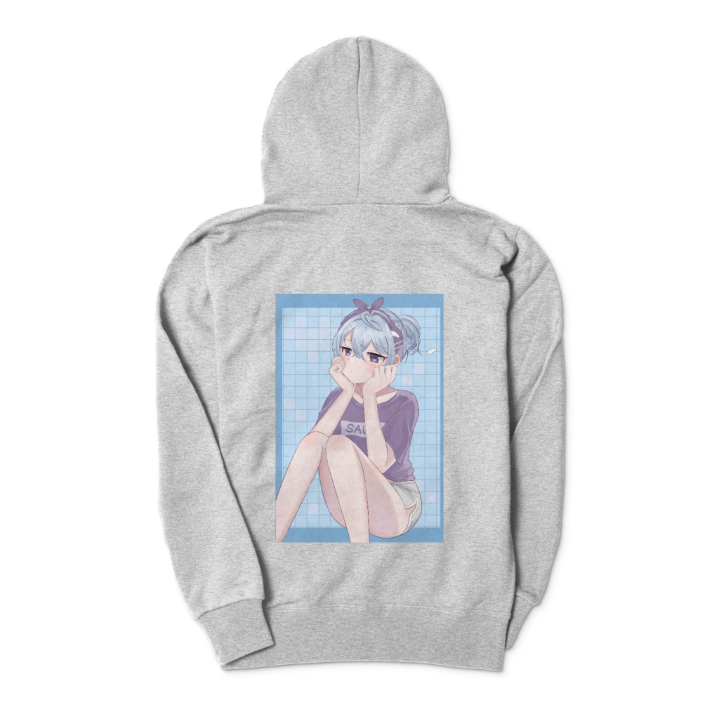 塩見パーカー(グレー)