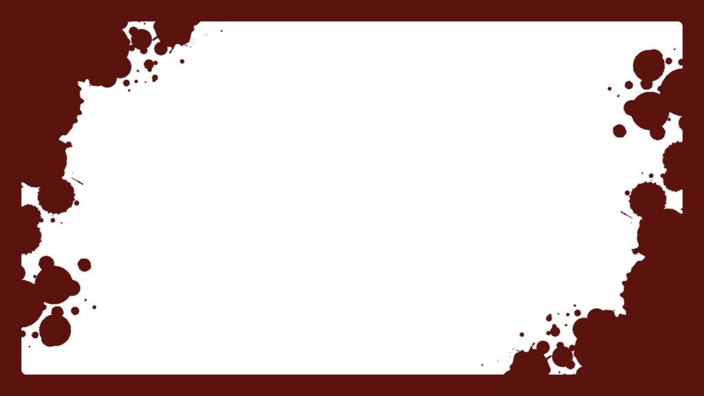 【血痕フレーム】