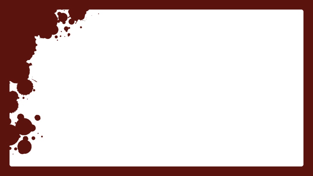 【血痕フレーム】