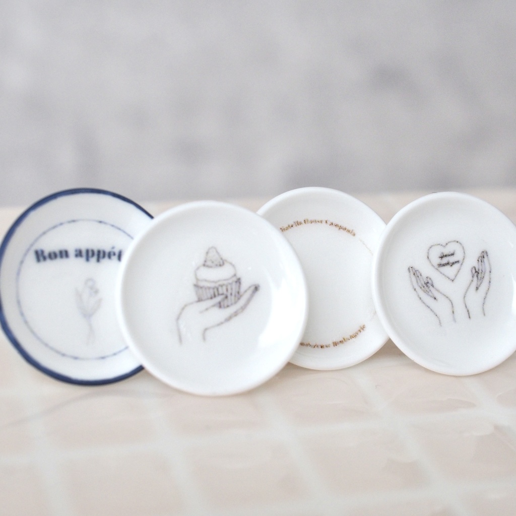 2種のクロワッサンセット【ミニチュア】【1/6ドールサイズ】