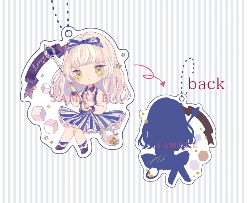 アクリルキーホルダー【ロニー】