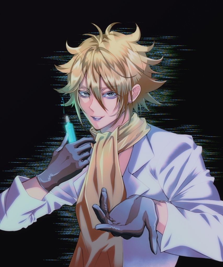 【マンキン】硬質 トレカケース デコ キーホルダー【ファウストⅧ】