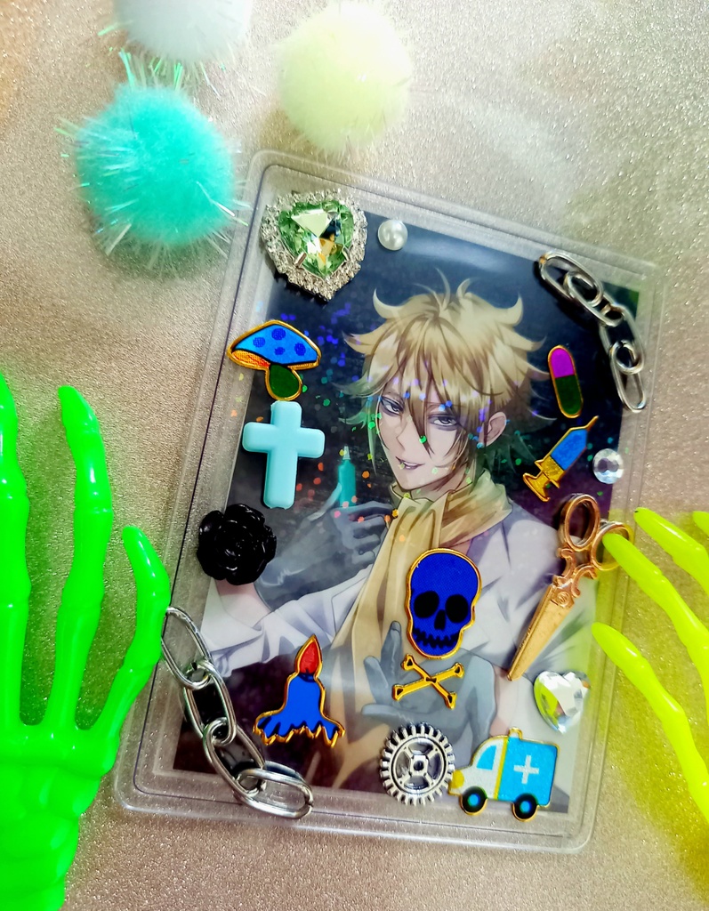 【マンキン】硬質 デコ トレカケース【ファウストⅧ】