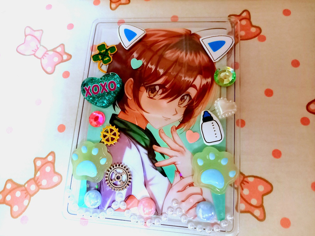 【からサー】硬質 デコトレカケース【勝くん】