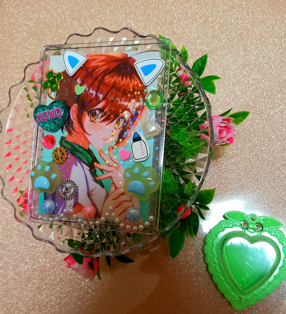 【からサー】硬質 デコトレカケース【勝くん】