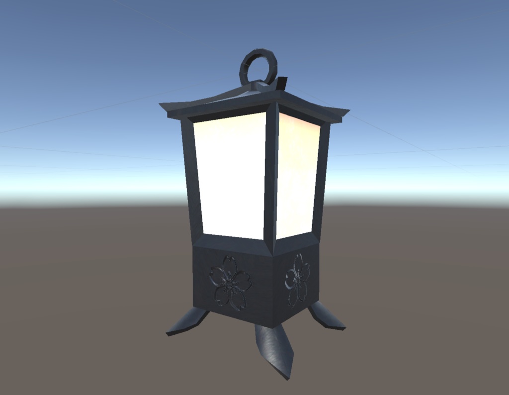 吊り行燈 (Cluster想定)