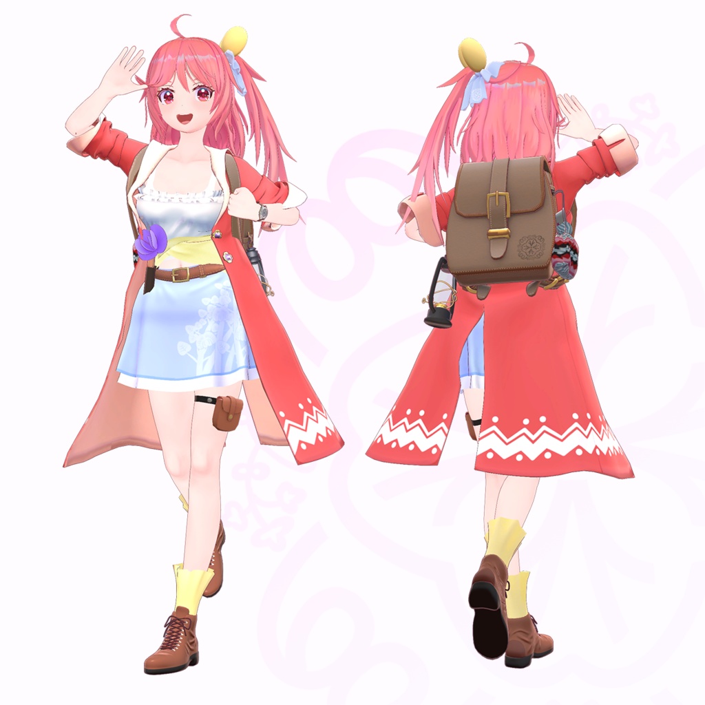 【オリジナル3Dモデル】だいずちゃん