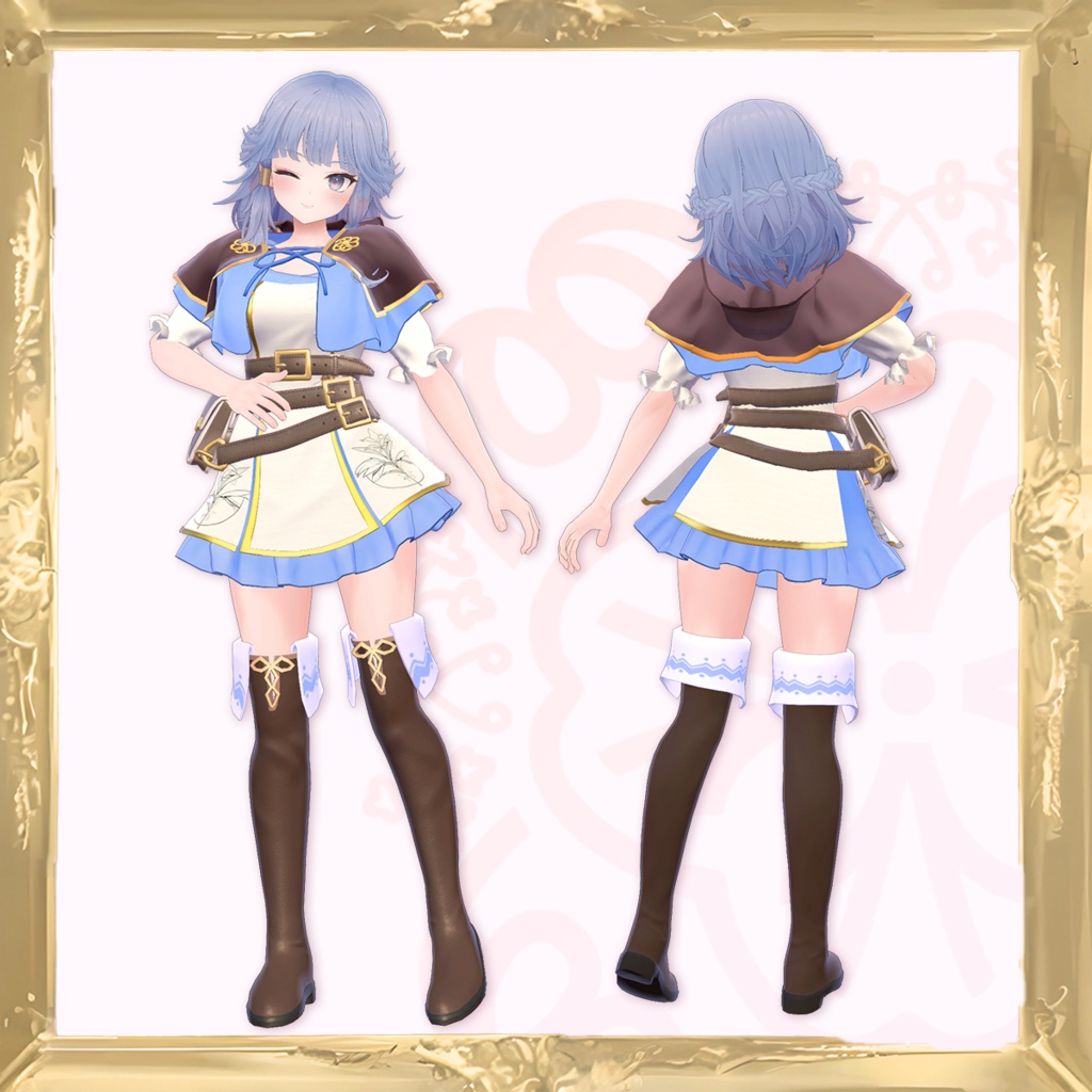 衣装3Dモデル Next Journey 【3アバター対応】