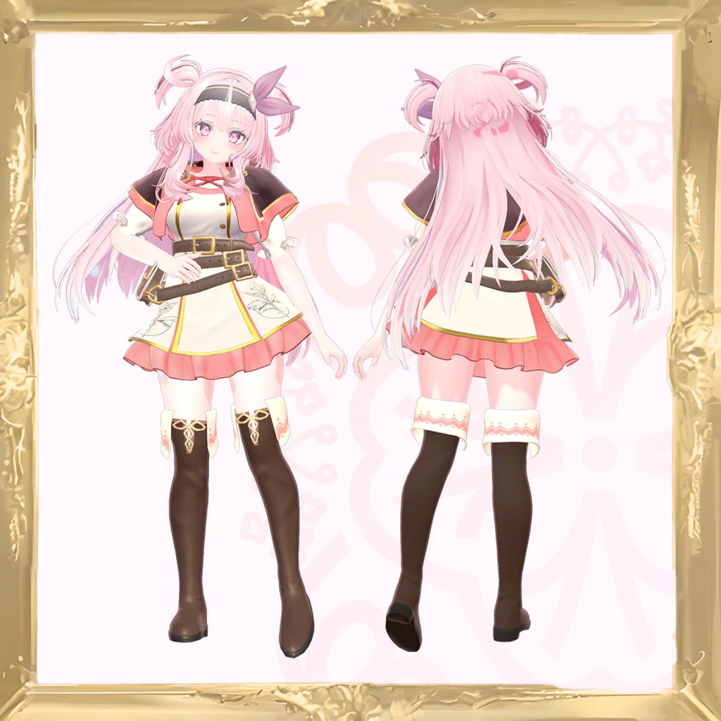 衣装3Dモデル Next Journey 【3アバター対応】