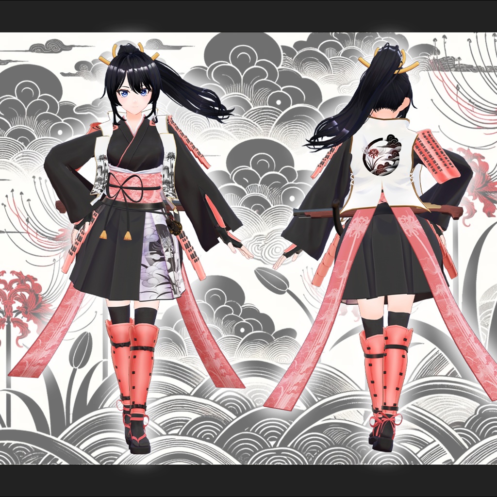 【オリジナル3Dモデル】疾雲 - hayakumo -