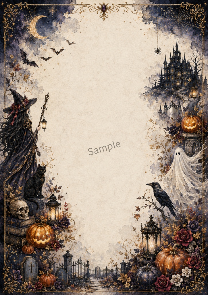 Halloween Digital Planner & Sticker Kit