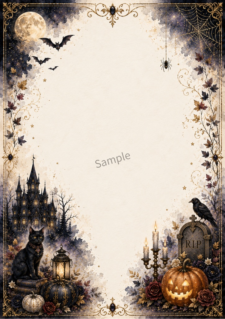 Halloween Digital Planner & Sticker Kit