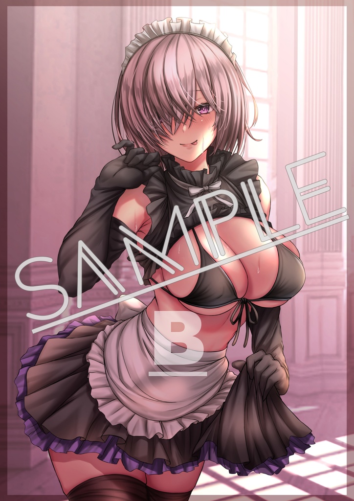 【C101】メイドマシュB2タぺストリー「予約」2023/1/10〆