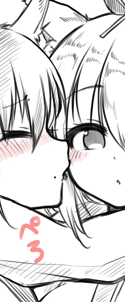 小夜雪イチャイチャアクリルキーホルダー