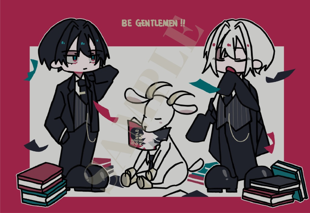 ポストカード【BE GENTLEMEN!!】シリーズ