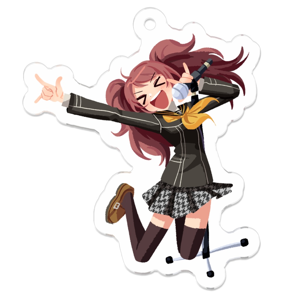 りせちキーホルダー