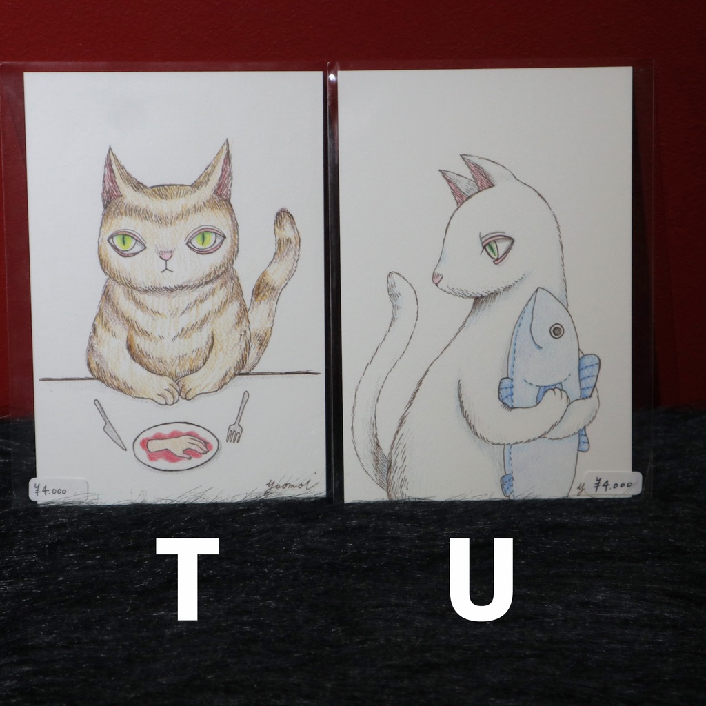 夜想ゆにこ ドローイング各種