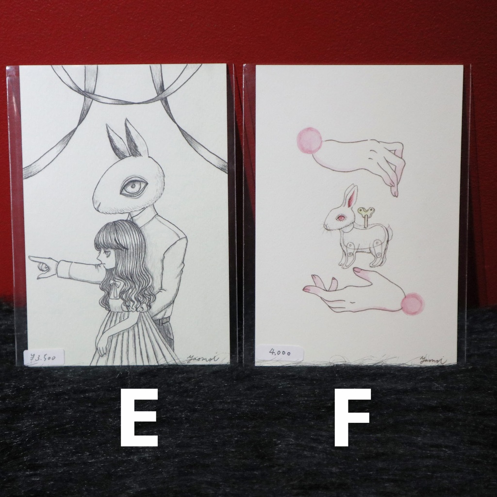 夜想ゆにこ ドローイング各種