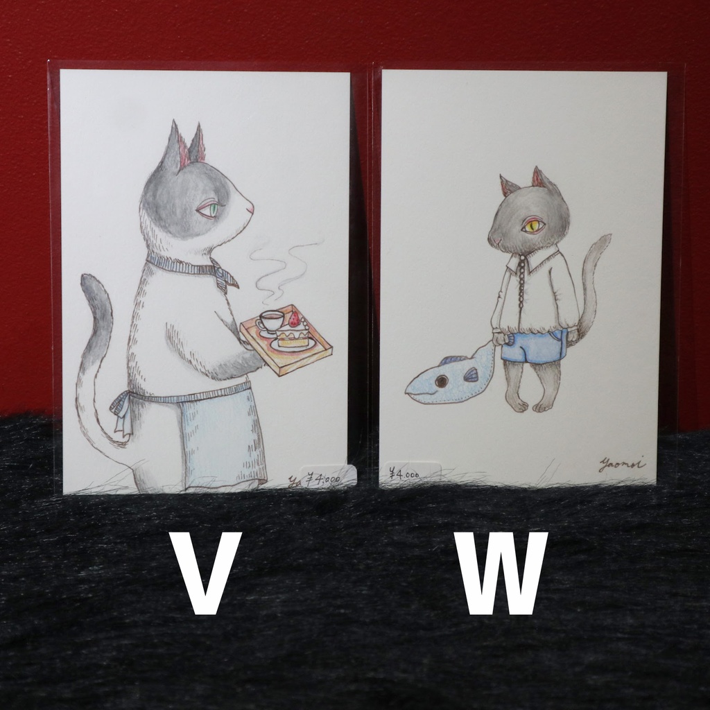 夜想ゆにこ ドローイング各種