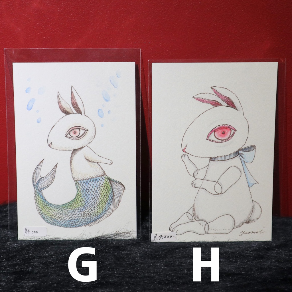 夜想ゆにこ ドローイング各種